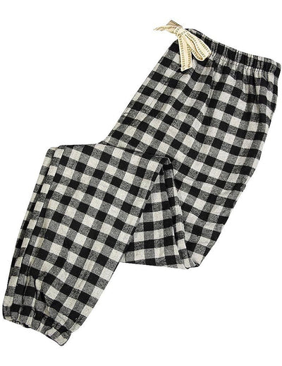 Bottoms Out - Mens Flannel Plaid Checker Lounge Pant