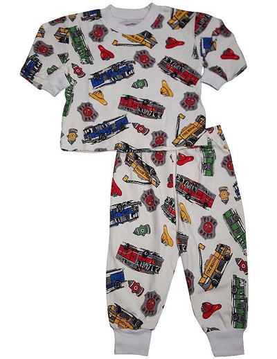 Sara's Prints - Baby Boys Long Sleeve Pajamas