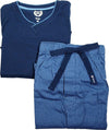 Chaps - Mens Short Sleeve Jersey Knit 2 Piece Pajama Sleep Set