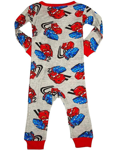 Disney Cars - Baby Boys Long Sleeve Cars Coverall