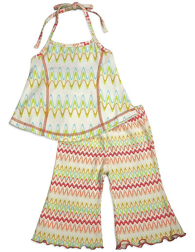 Snopea - Baby Girls Frazzle Razzle Pant Set