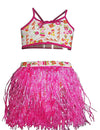 Castaways - Little Girls 3 Piece Swimwear Set, Bikini and Hula Skirt