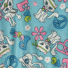 Carters Watch The Wear - Little Girls' Footed Cats Blanket Sleeper, Turquoise 23795-4