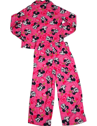 Disney - Little Girls' Long Sleeve Minnie Mouse Pajamas