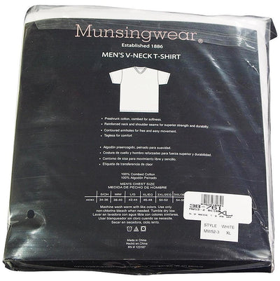 Munsingwear - Big Mens (Pack of 2) V-Neck T-Shirt