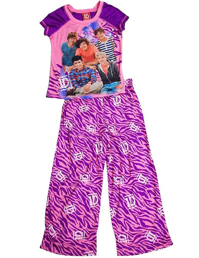 One Direction - Little Girls' Short Sleeve One Direction Pajamas