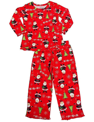 Sara's Prints - Little Girls Long Sleeve Pajamas