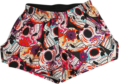 Zara Terez - Big Girls' Day of the Dead Gym Shorts