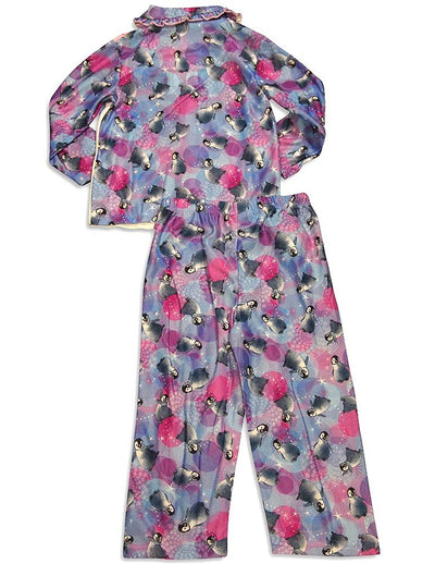 Happy Feet - Little Girls' Long Sleeve Happy Feet Pajamas