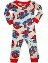 Disney Cars - Baby Boys Long Sleeve Cars Coverall