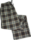 B O P J. - Mens Value Printed Plaid Flannel Sleep Lounge Pant