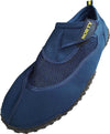 Norty Mens Big Sizes 13-15 Aqua Sock Wave Water Shoes - Waterproof Slip-Ons for Pool, Beach and Sports