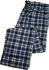 B O P J. - Mens Value Printed Plaid Flannel Sleep Lounge Pant