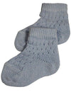 Tic Tac Toe - Baby Boys Tuck Stitch Bootie Sock