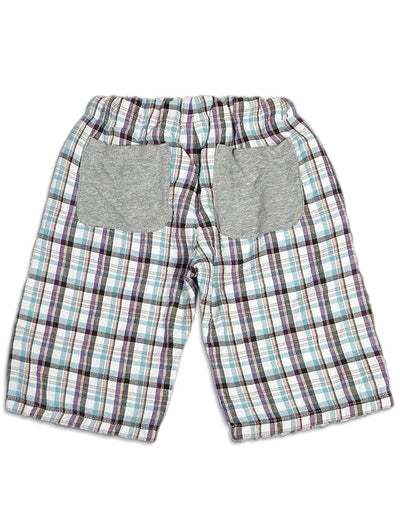 Dinky Souvenir - Baby Girls Plaid Bermuda Short