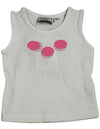 Wild Mango Baby Infant Toddler Girls Sleeveless Cotton Tee Tank T - Shirt Top, 7678