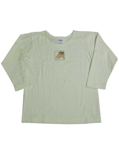 Mulberribush Toddler Girls Long Sleeve Cotton T-Shirt Top Shirt, 8045