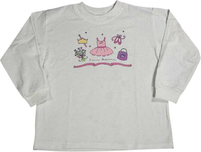 Mulberribush - Little Girls' Long Sleeved Tee