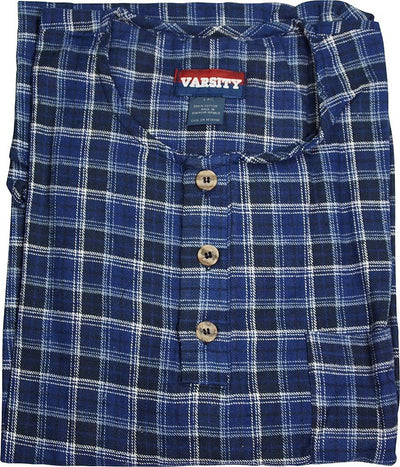 Varsity - Mens Long Sleeve Flannel Lounge Top