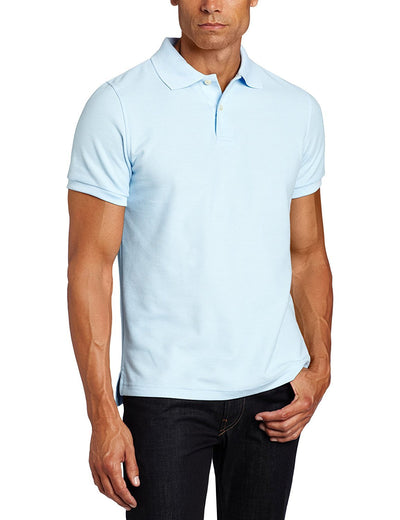 Lee Uniforms Men's Modern Fit Short Sleeve Polo Shirt