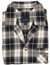 Majestic International - Mens Long Sleeve Flannel Pajamas