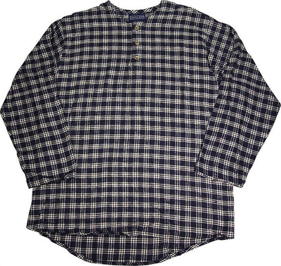 Saville Row - Mens Long Sleeve Flannel Lounge Top