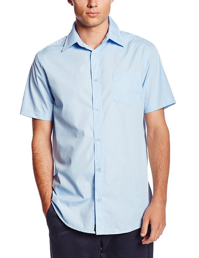 Lee Uniforms Men's Short Sleeve Dress Shirt