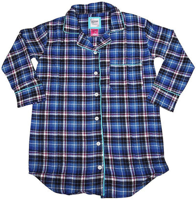 B.O.P.J. - Ladies Long Sleeve Flannel Sleep Shirt