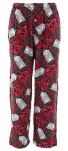 Fun Boxers-Mens Do Not Open Lounge Pants, Red 37223