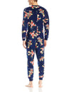 Briefly Stated Men's Simpsons Christmas Lights Onesie