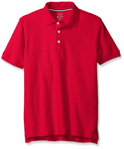 French Toast Boys' Short Sleeve Pique Polo