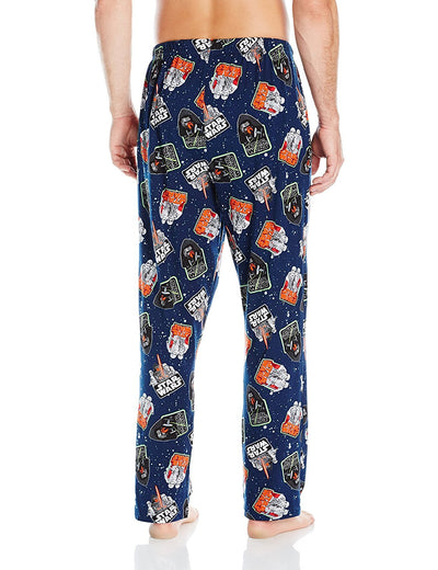 Star Wars Men's Movie Badges in Space Lounge Pant