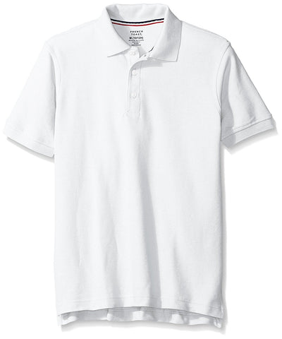 French Toast Boys' Short Sleeve Pique Polo