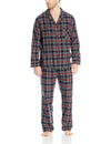 Hanes Men's Woven Flannel Plaid Pajama Set