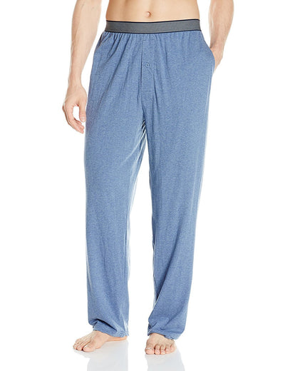 Hanes Men's Striped Band Cotton Jersey Sleep Pant