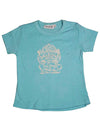 Cool Island Girls Cotton Short Sleeve T-shirt Logo'd Tee Shirt Top - 4 Colors, 9626