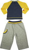 Mish Mish Baby Boys Infant Toddler Long Sleeve Cotton 2 Piece Pant Sets