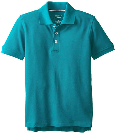 French Toast Boys' Short Sleeve Pique Polo